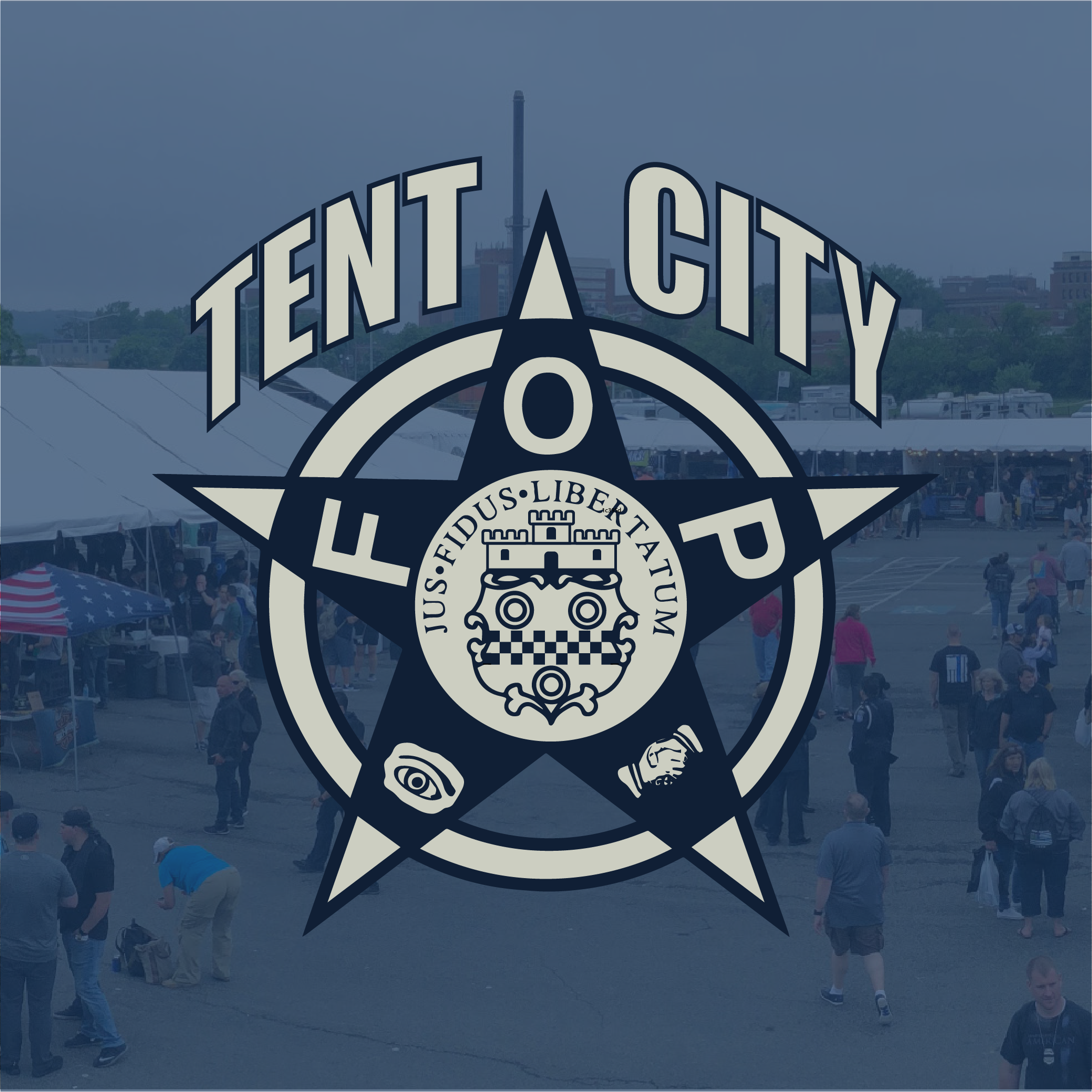 Vendor Trailer Parking Police Week Tent City