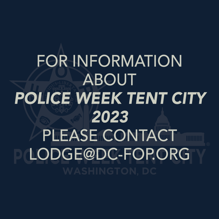 Police Week Tent City